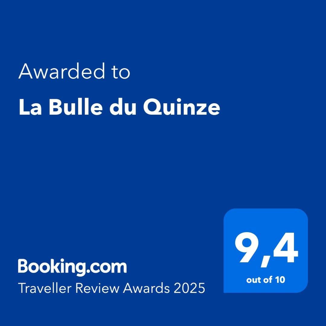 La Bulle Du Quinze Villa Mazaye Exterior photo